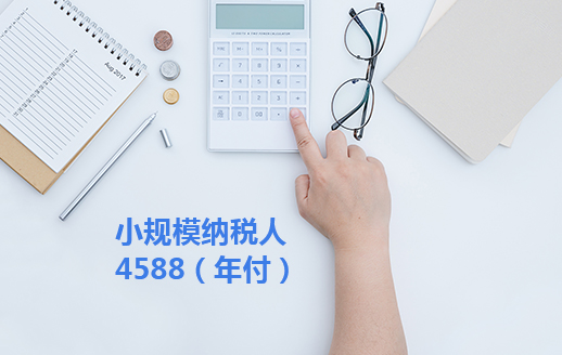 小規(guī)模納稅人4588（年付）